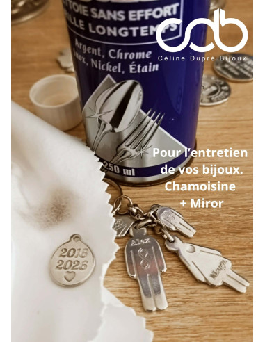 Bracelet Croix Occitane - ø23mm - cordon réglable