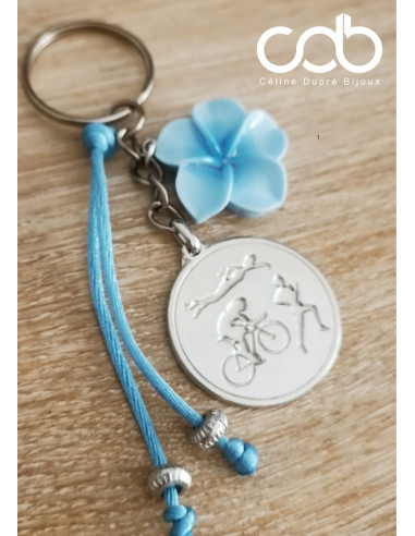 Porte clés Triathlon