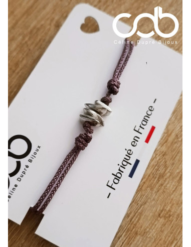 Bracelet en étain - 10 Ans de Mariage – 4...
