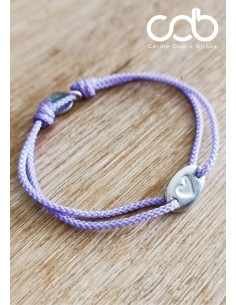 Bracelet mixte avec coeur