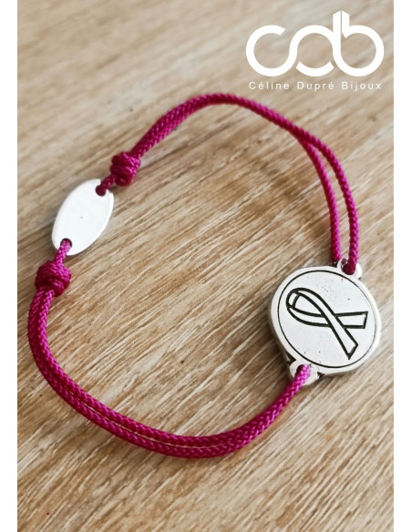 Bracelet Octobre Rose ø18mm