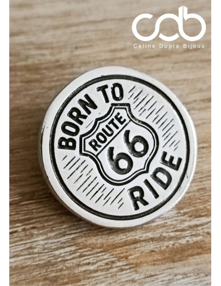 Broche route 66
