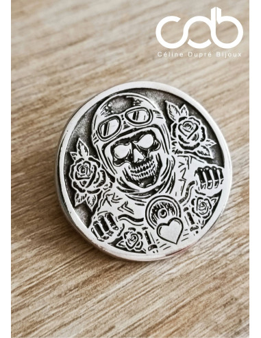 Broche biker
