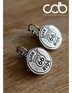 Boucles d'oreilles Biker