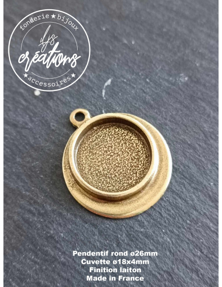 Pendentif rond