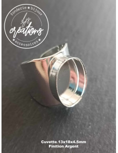 bague chevalière ovale