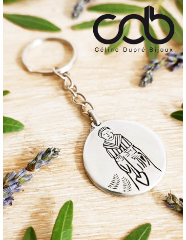 Porte clés Saint Fiacre