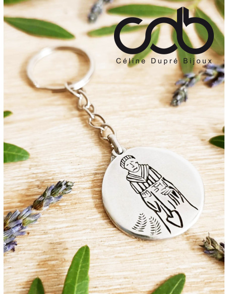 Porte clés Saint Fiacre