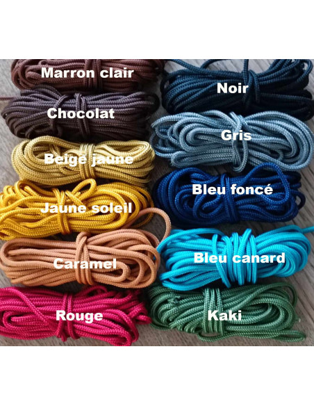 Bracelet saint Fiacre - réglable avec médaille ø25mm - cordon paracorde ø3mm