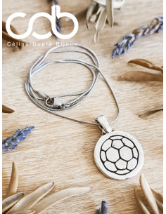 Pendentif handball ø20mm