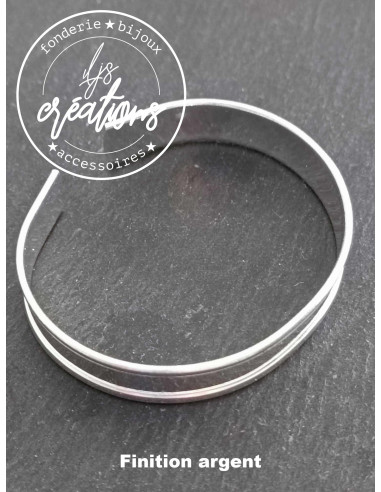 Bracelet ruban 10mm de large