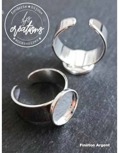 Base pour Bague ronde ø12x1,50mm - Anneau lisse...