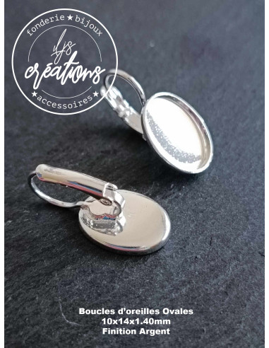 Bouc les d'oreilles 10x14x1mm