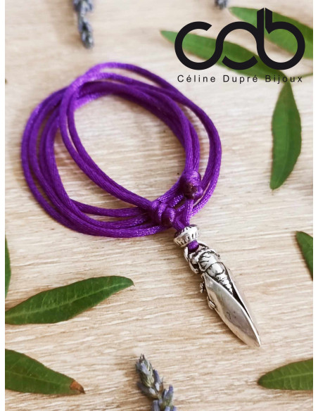 Collier Réglable avec cigale