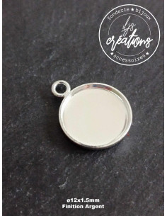 Pendentif 12x1.5mm