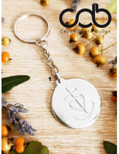 Porte clés Croix de Camargue