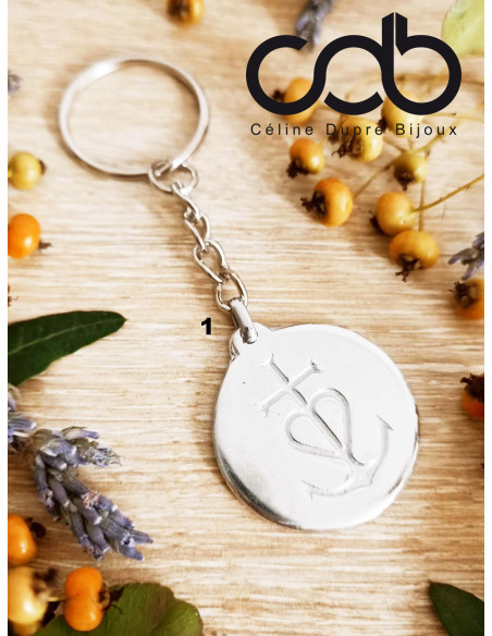 Porte clés Croix de Camargue