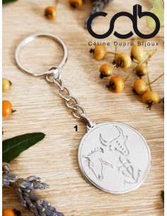 Porte clés symboles de Camargue