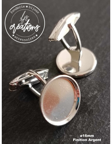 Boutons de manchette ø16mm