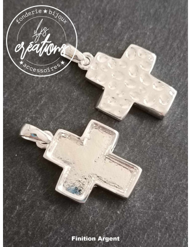 Boucles d'oreilles croix