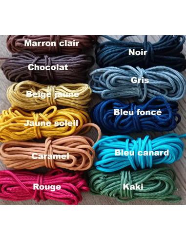 Bracelet Flocon de Neige ø16mm - cordon...