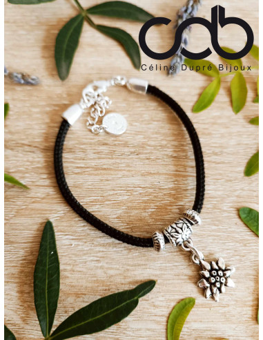 Bracelet edelweiss 13mm