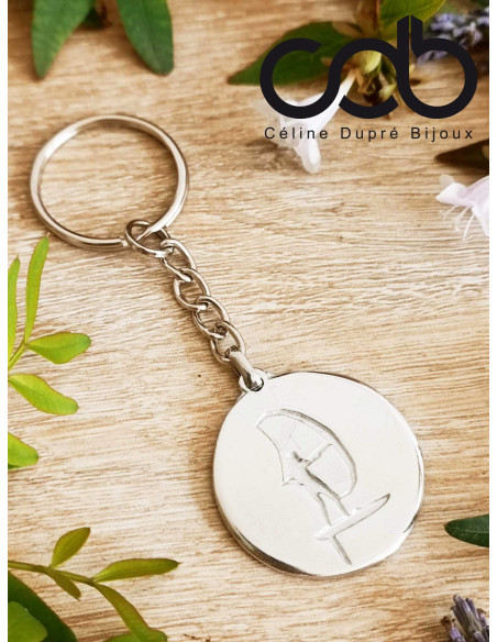 Porte clés wingfoil femme