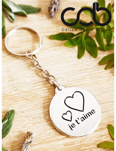 Box / coffret Bijoux "Coeur / je t'aime" -...