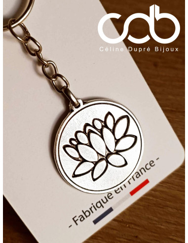 Box / coffret Bijoux "Lotus" - Porte clés /...