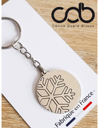 Box / coffret Bijoux "Flocon de neige" - Porte...