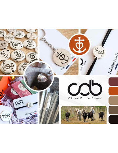 Box / coffret Bijoux "Camargue" - Porte clés...