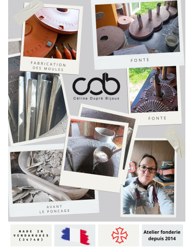 copy of Box / coffret Bijoux "Camargue" - Porte...