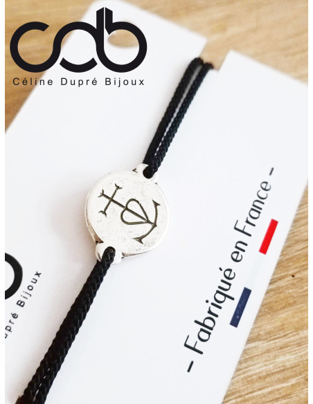 copy of Box / coffret Bijoux "Camargue" - Porte clés Taureau de Profil / Bracelet Croix de Camargue ø16mm