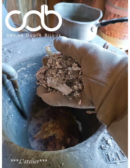 Pendentif Croix de Camargue - 17x27mm finition Argent