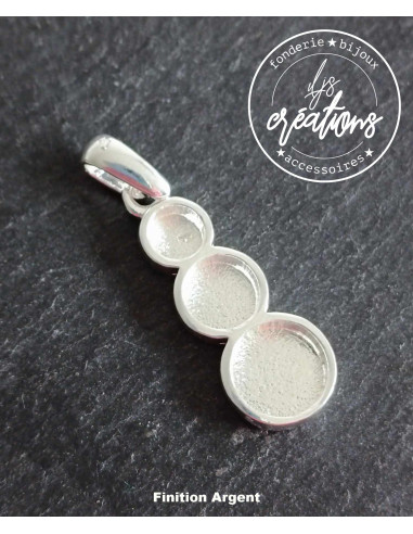 Base pour pendentif multi-cuvettes - petit...