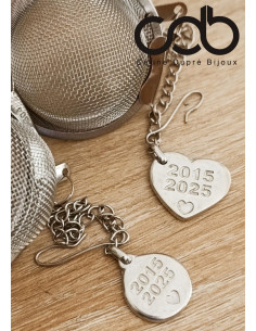 Boule à thé peur noces d'étain