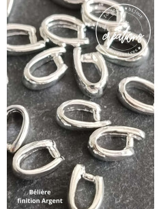 Bélière finition Argent