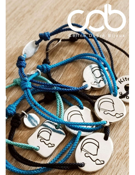 Bracelet Kitesurf Rond ø18mm - cordon réglable