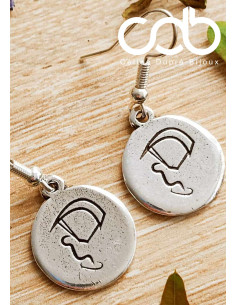 Boucles d'oreilles kitesurf