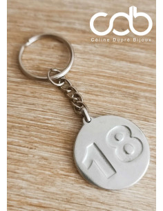Porte clés 18 ans