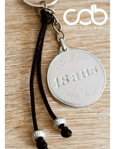Porte clés 18 ans