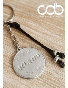 Porte clés 40 ans