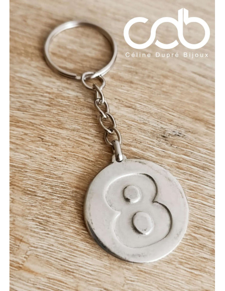 Porte clés 8 ans