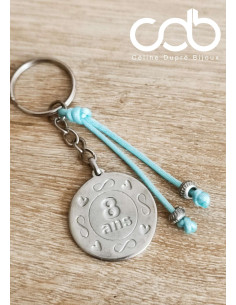 Porte clés 8 ans
