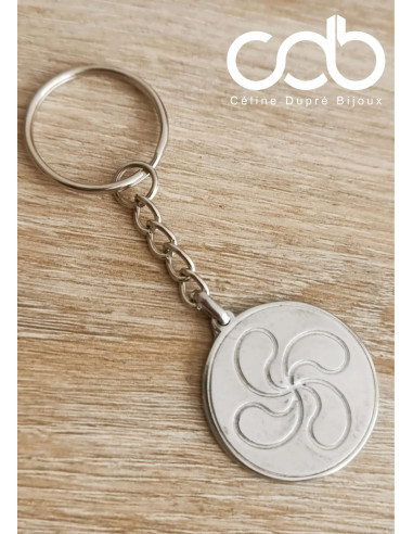 Porte clés Croix basque