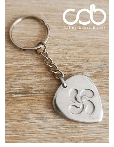 Porte clés Croix Basque