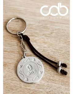 Porte clés 9 ans