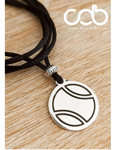 Collier balle de tennis