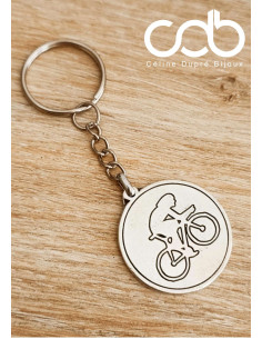 Porte clés vélo