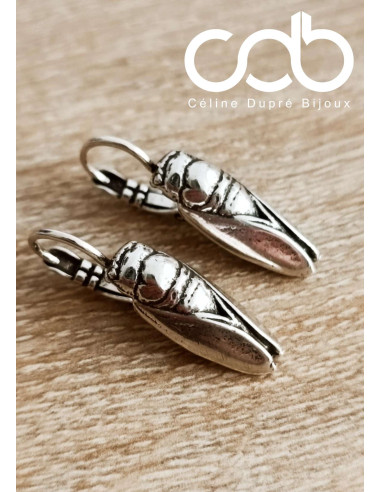 Boucles d'oreilles cigales